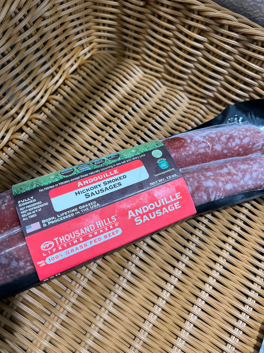 TH Hickory Smoked Andouille Sausage - Frozen