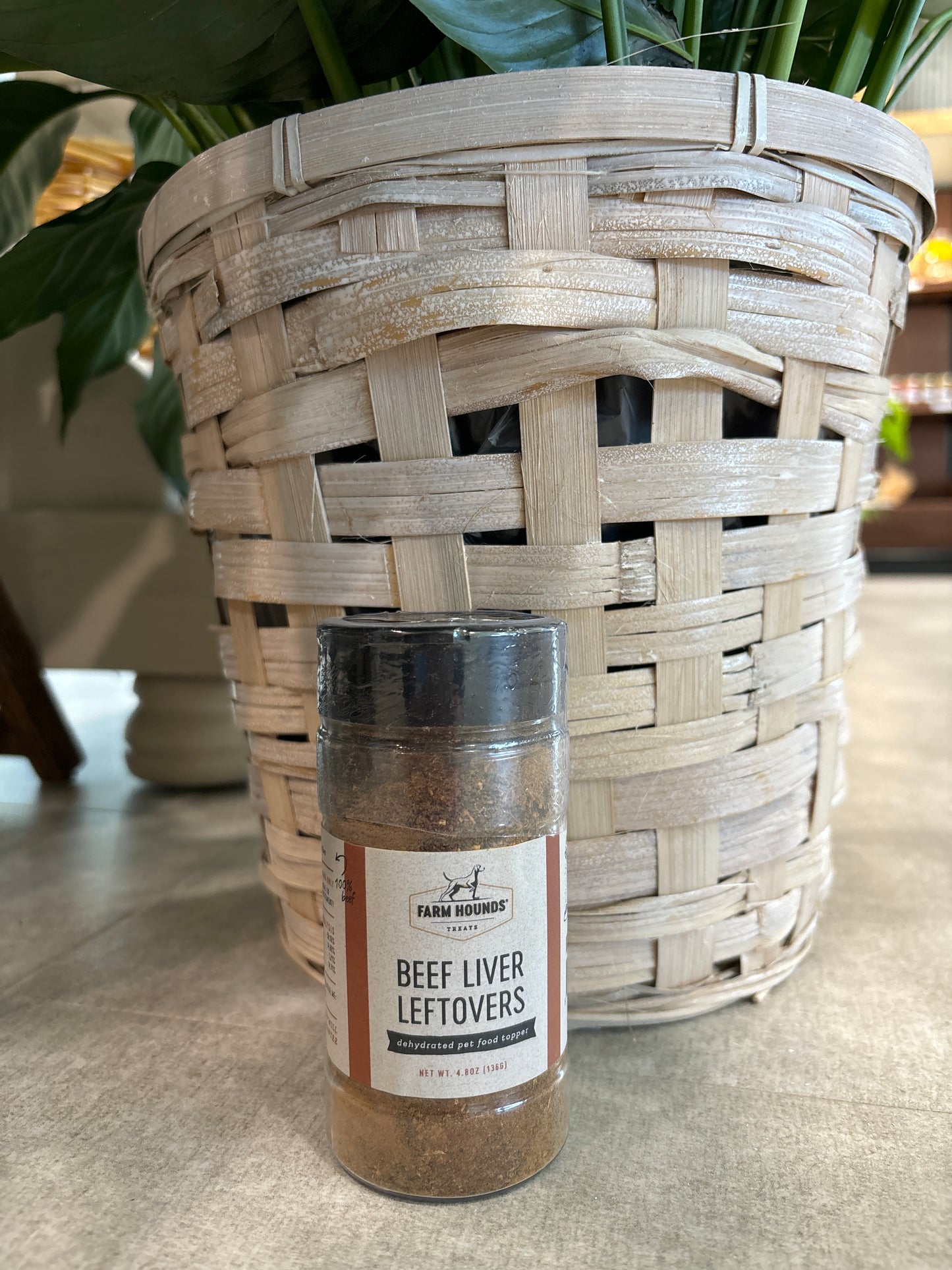 Farmhounds TH Beef Liver Leftover Dog Food Topper