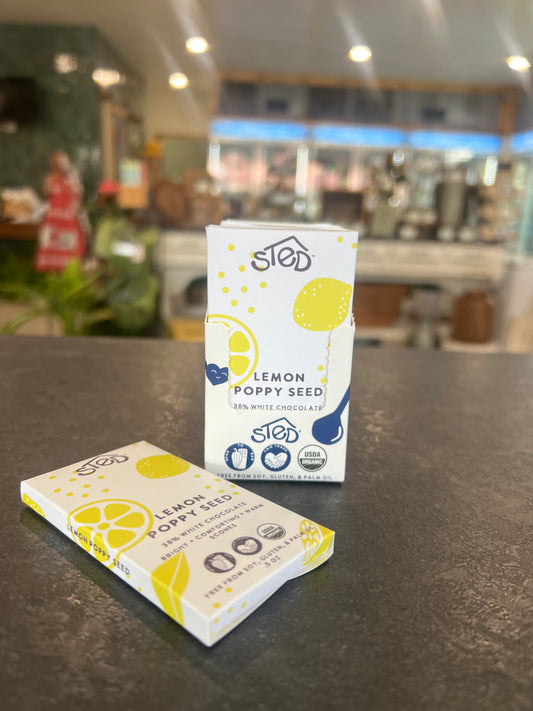 Sted Lemon Poppy Seed Mini Chocolate Bar
