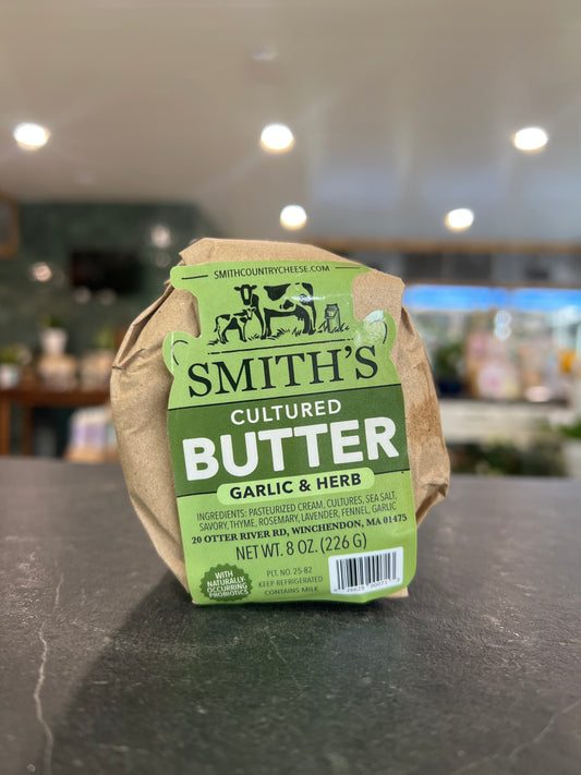 Smiths Cultured Butter - Garlic & Herb