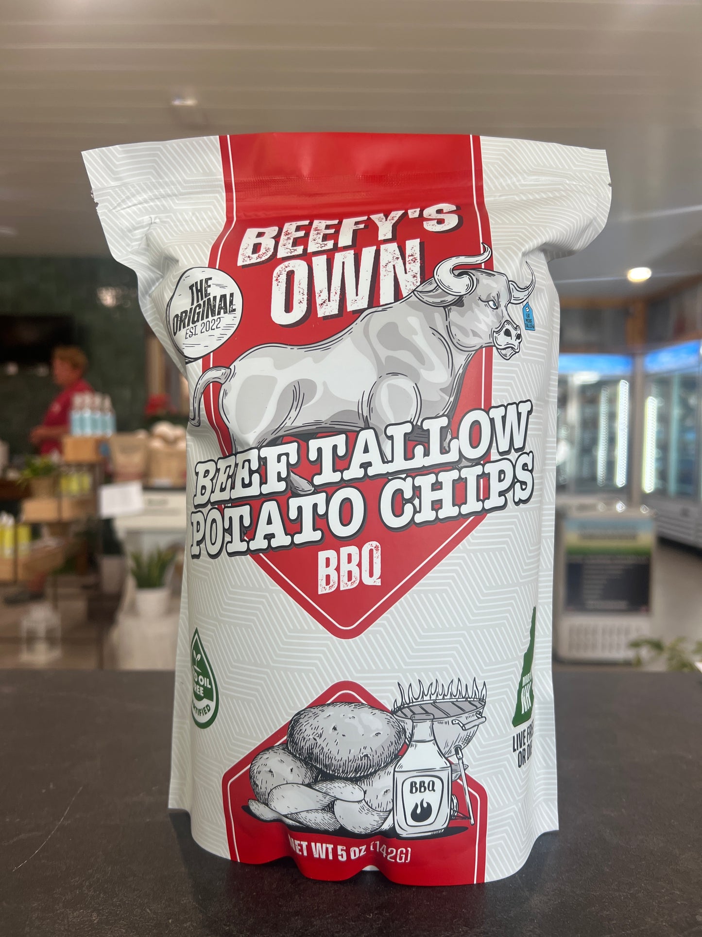 Beefys Own Beef Tallow Potato Chips - BBQ