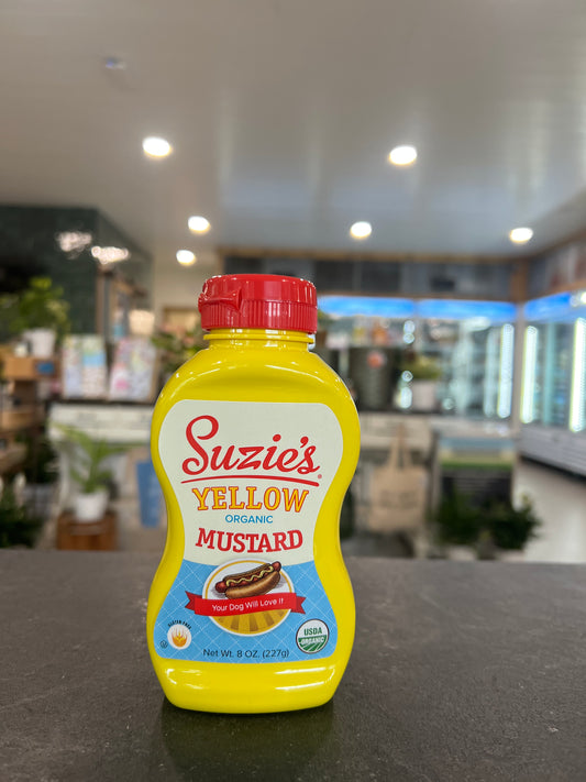 Suzies Organic Yellow Mustard