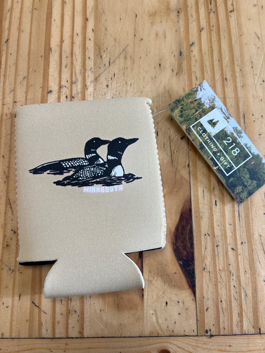 218 Vintage Loon Can Cooler