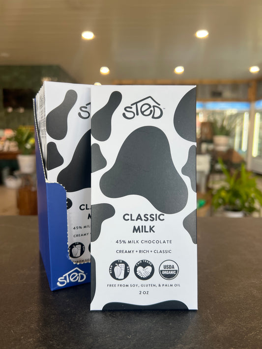 Sted Classic Milk Full Size Chocolate Bar