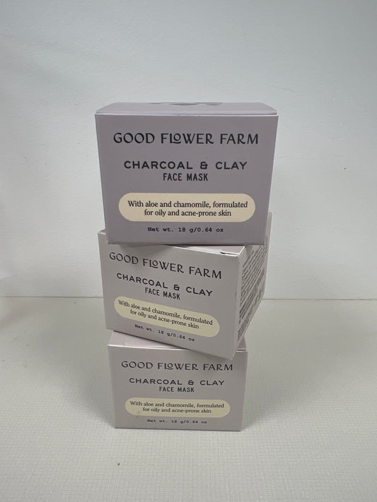 Good Flower Farm Face Mask Charcoal & Clay