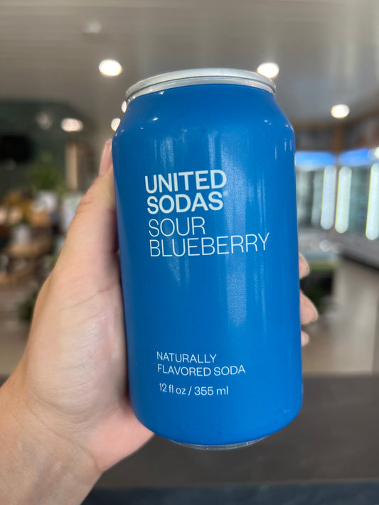 United Sodas Sour Blueberry