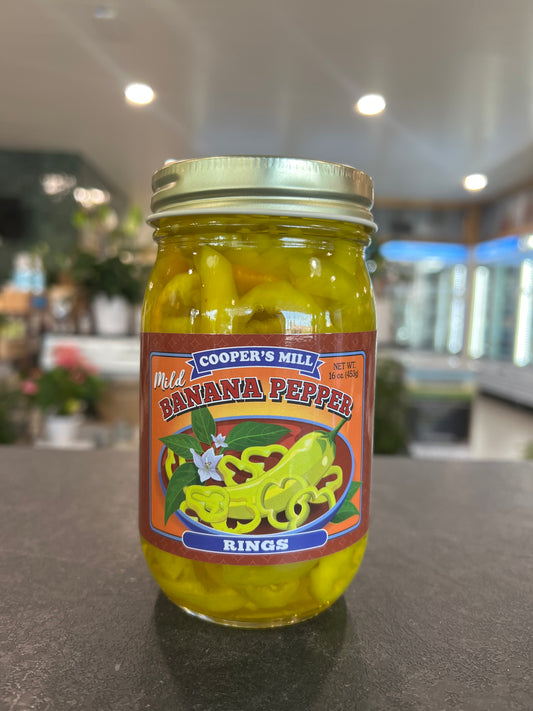 Cooper’s Mill - Mild Banana Pepper Rings