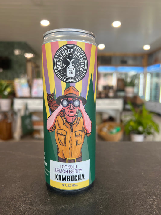 Bootlegger Brewing Lookout Lemon Berry Kombucha
