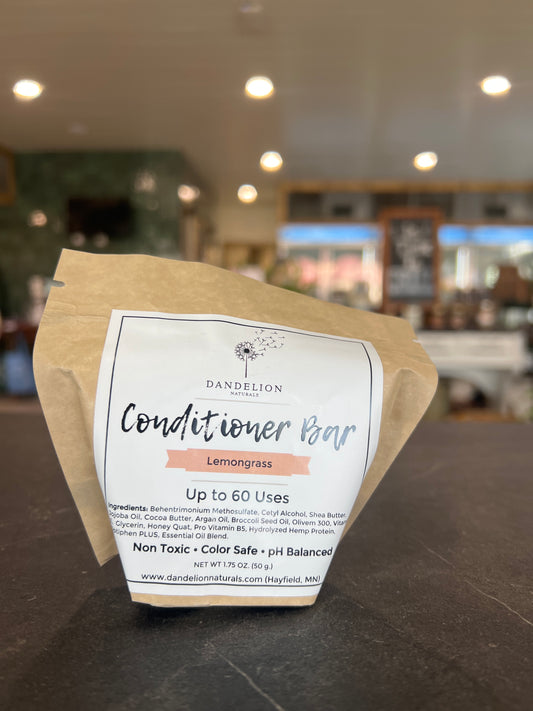 Dandelion Naturals Conditioner Bar - Lemongrass