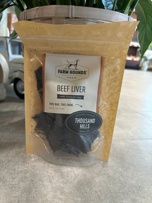 Farmhounds TH Beef Liver Dog Treats