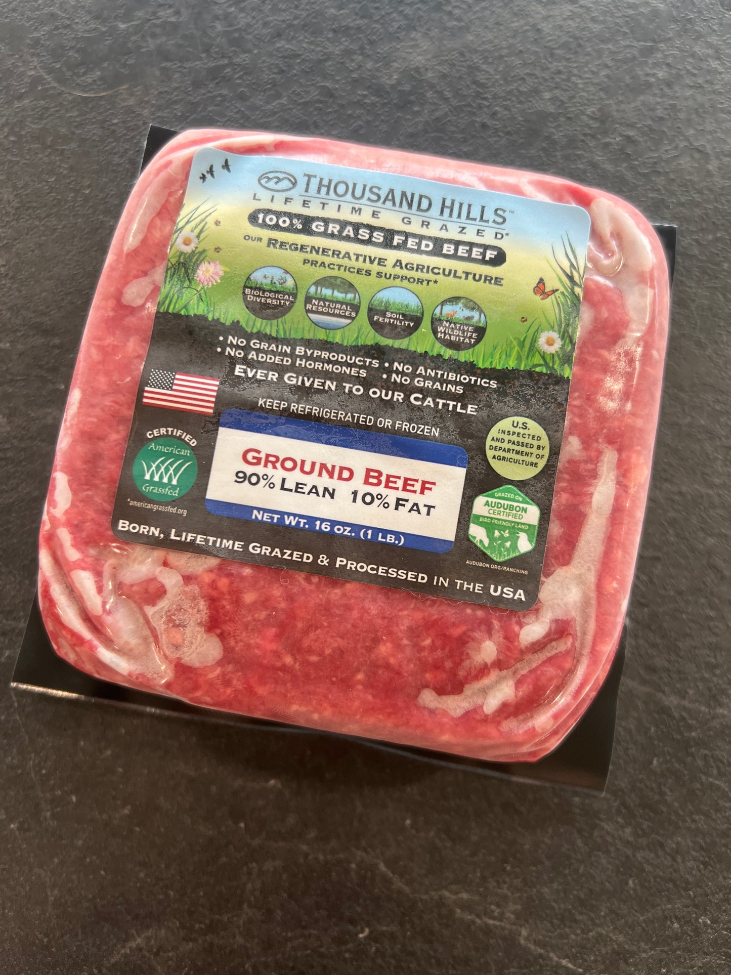 TH Ground Beef 90/10 Frozen