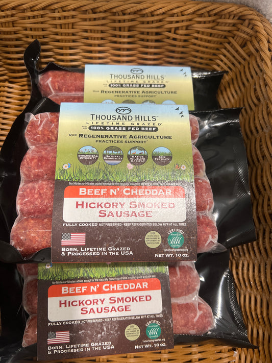 TH Beef N’ Cheddar Hickory Smoked Sausage Frozen