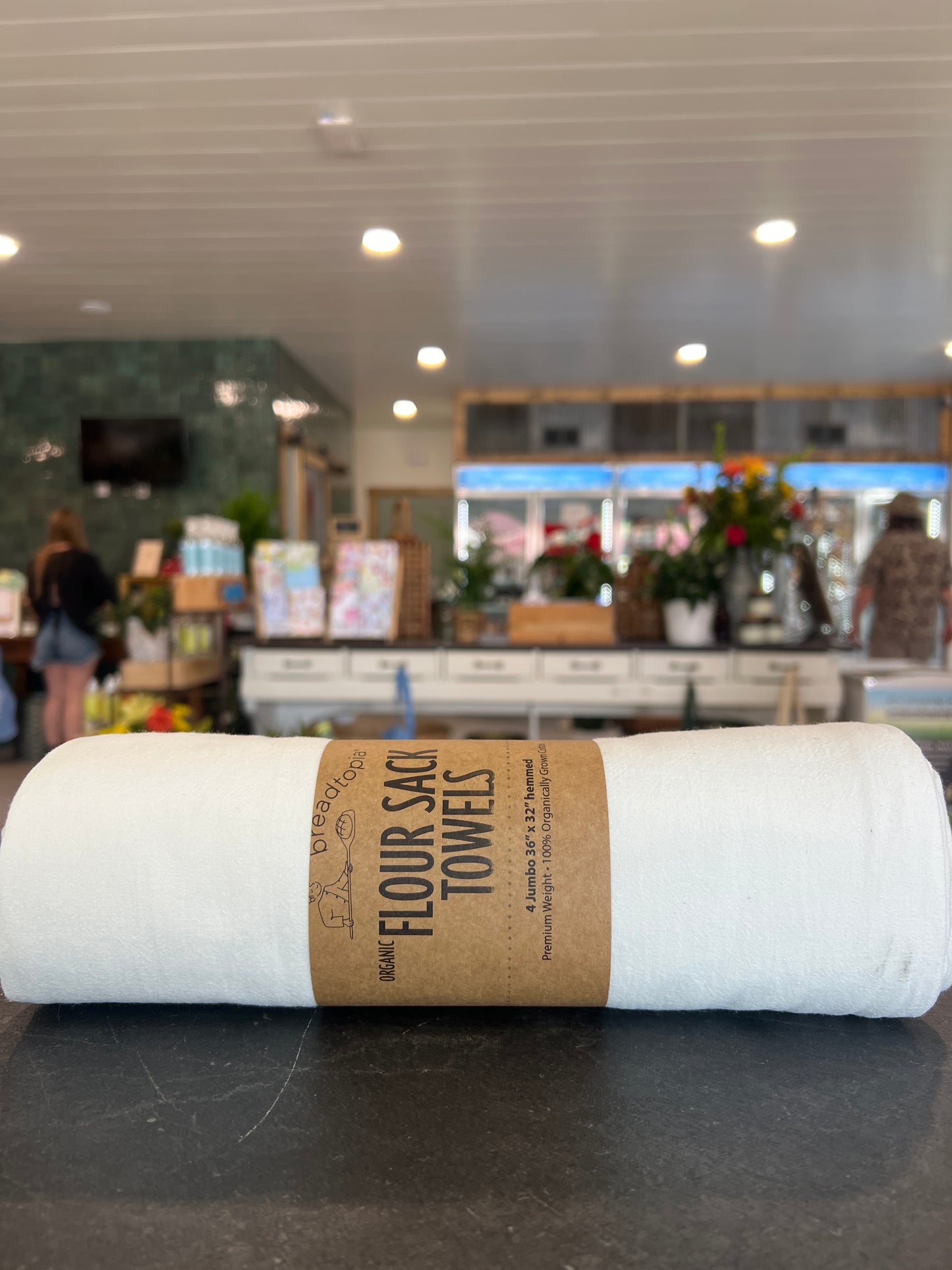 Breadtopia Jumbo Organic Flour Sack Towel (Set of 4)