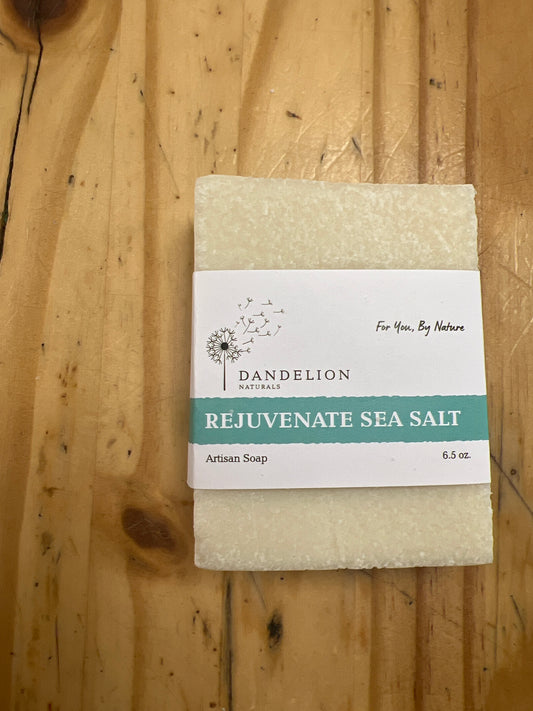 Dandelion Rejuvenate Sea Salt Soap