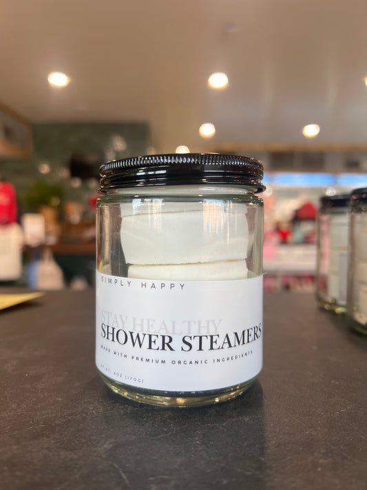 Simply Happy Shower Steamers Stay Healthy