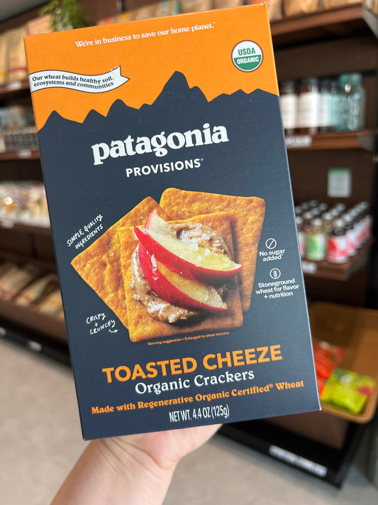 Patagonia Provisions - Organic Toasted Cheeze Crackers