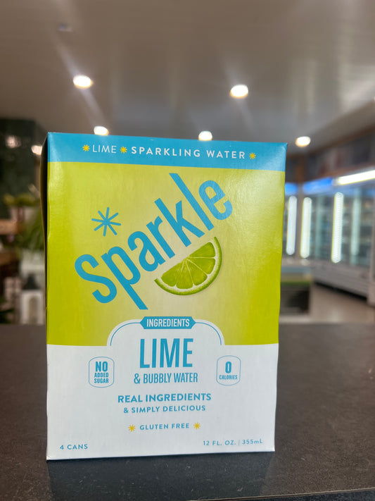Sparkle Sparkling Water- Lime