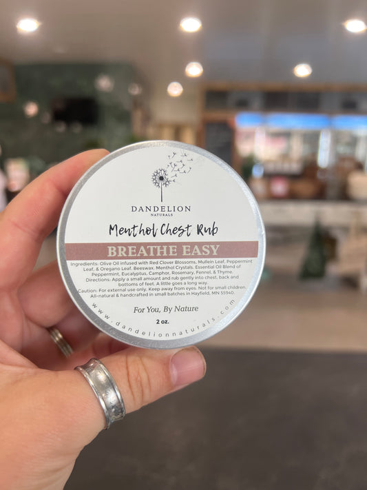 Dandelion Breathe Easy Balm