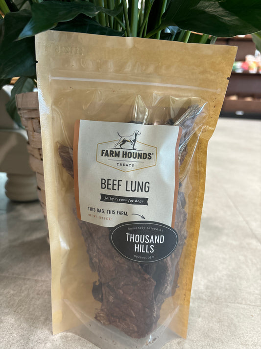 Farmhounds TH Beef Lung Dog Treats