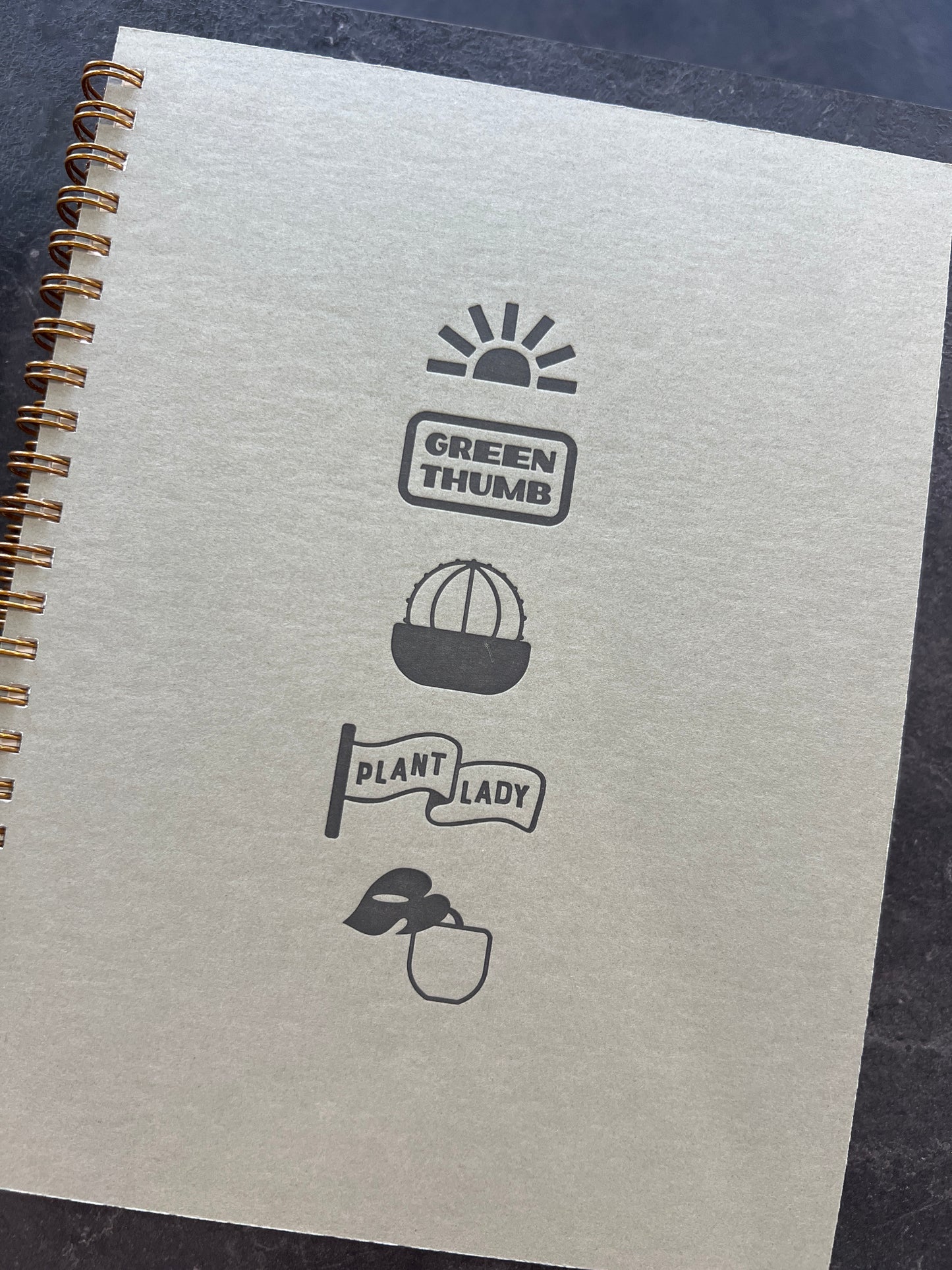 Ruff House Green Notebook