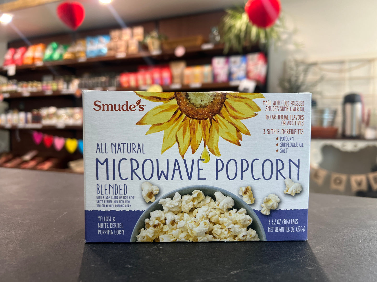 Smudes All Natural Microwave Blended Popcorn