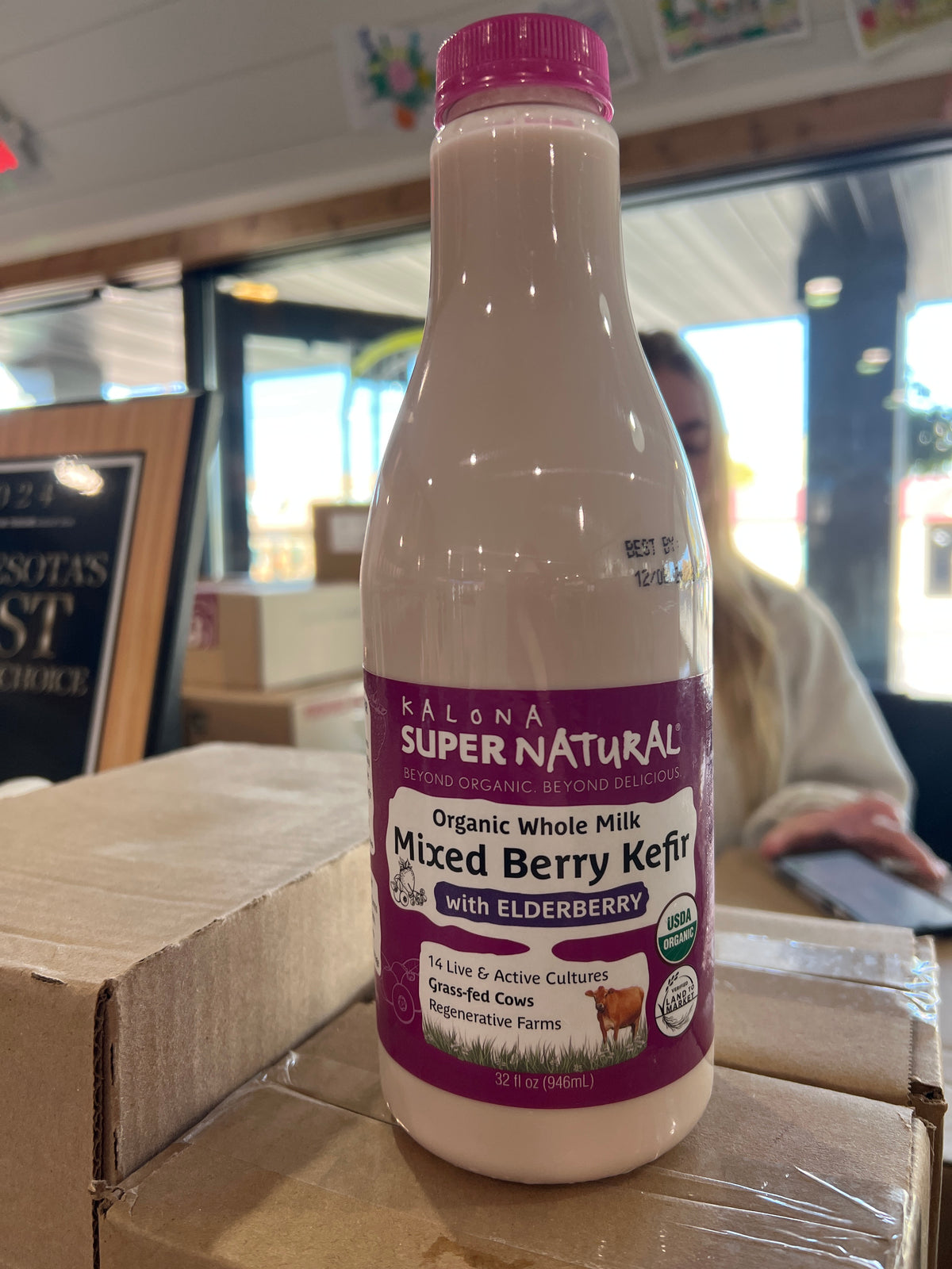 Kalona Mixed Berry Kefir