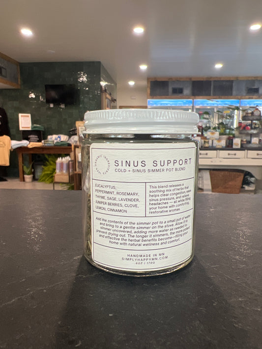 Simply Happy Jar Simmer Pot Sinus Support