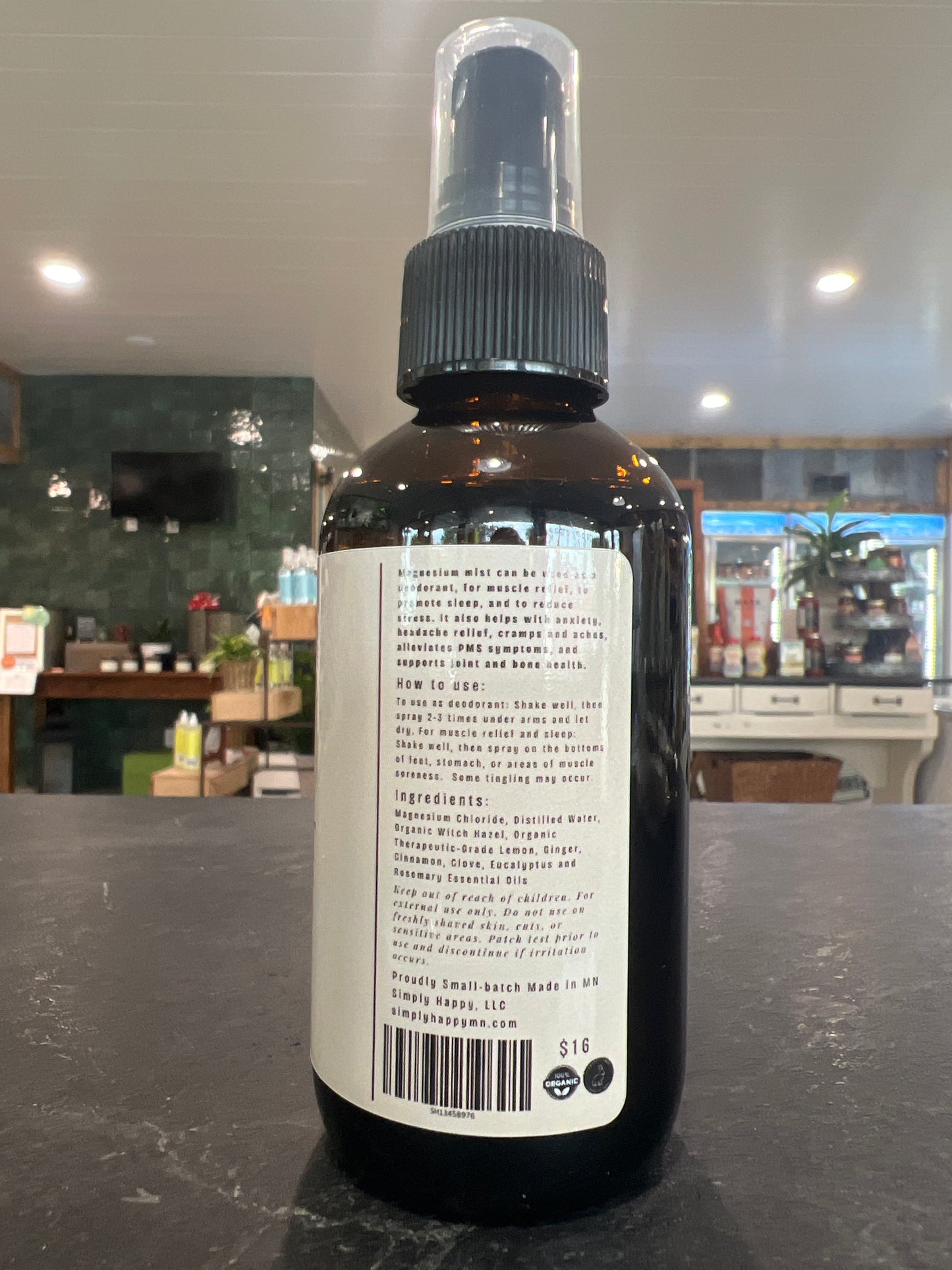 Simply Happy Magnesium Mist - Immunity Support
