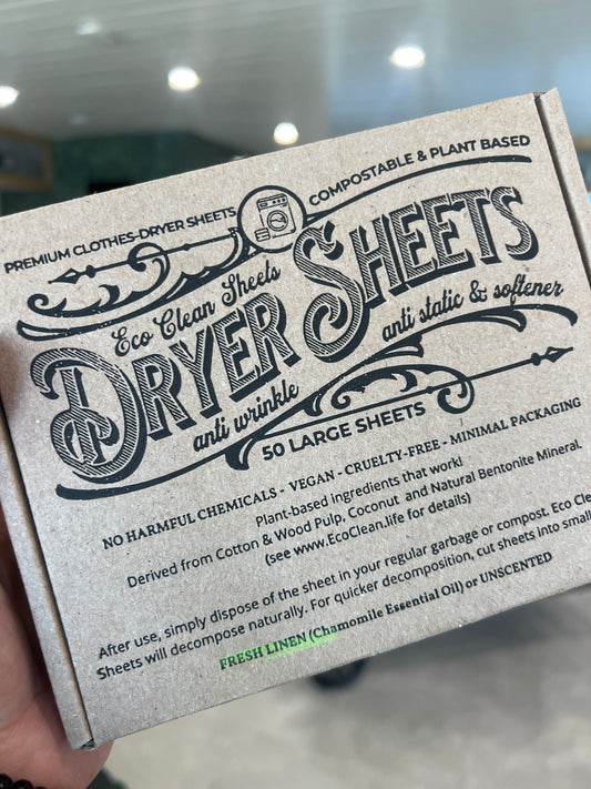Symbiotic Products Dryer Sheets - Fresh Linen