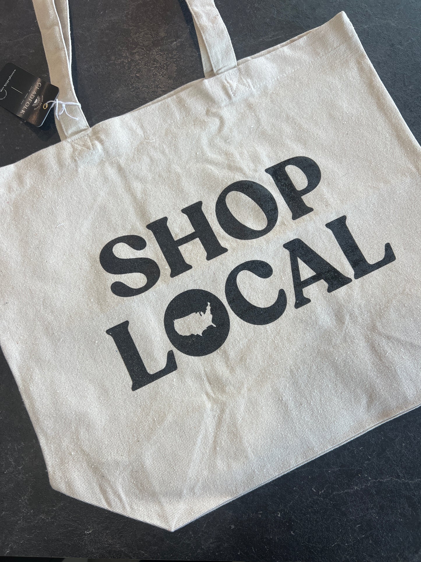 Gladfolk Shop Local Tote Bag