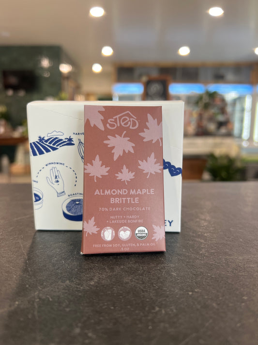 Sted Almond Maple Brittle Mini Chocolate Bar