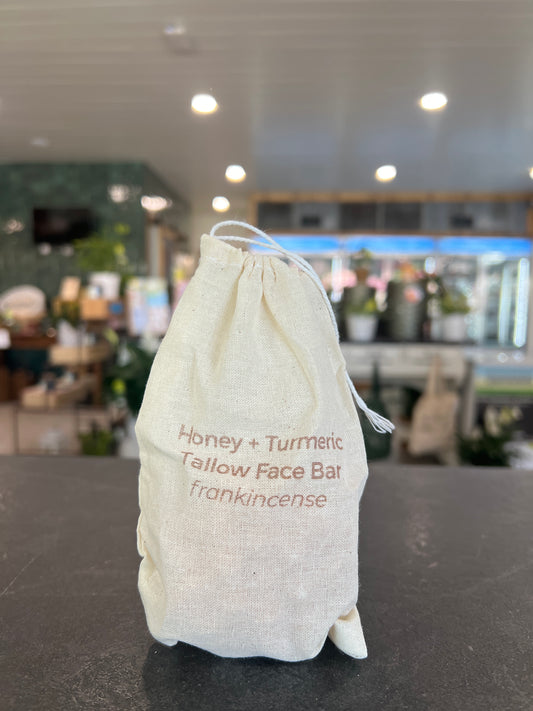Dandelion Honey Turmeric Tallow Face Bar Soap
