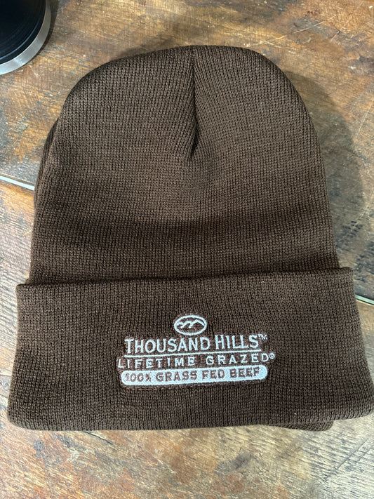 TH Merch Brown Stocking Cap