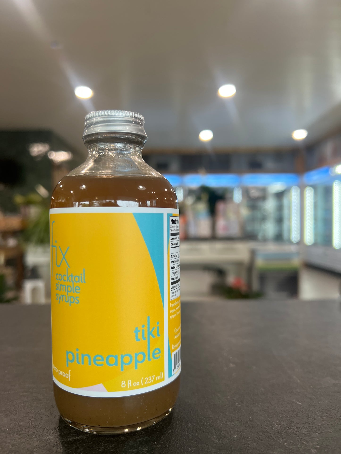 Fix Cocktail Simple Syrup Mix Tiki Pineapple