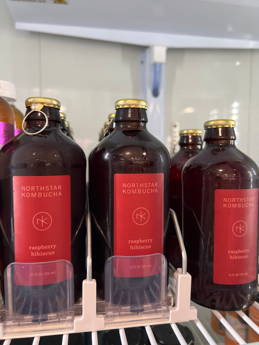 North Star Kombucha Raspberry Hibiscus