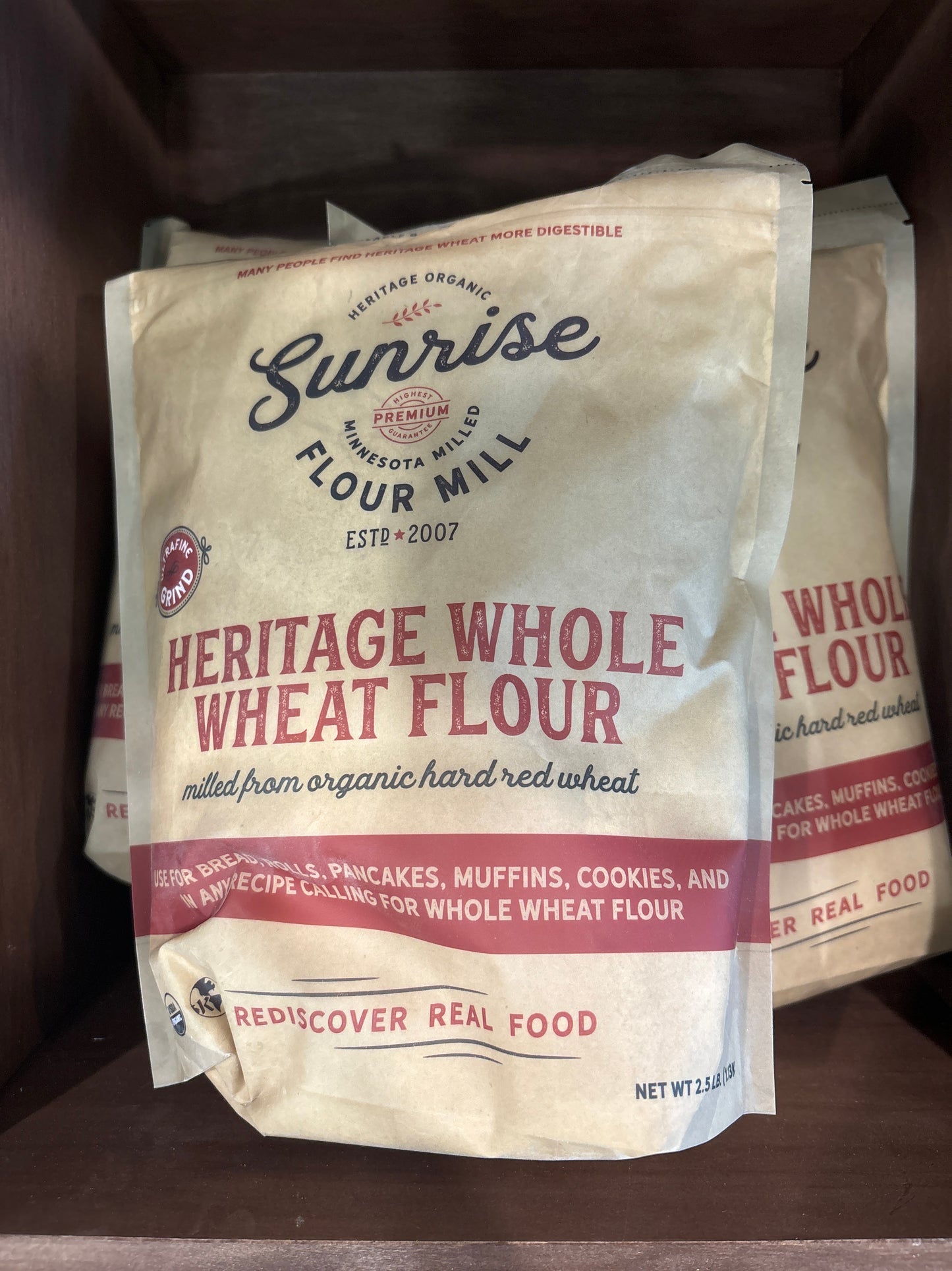 Sunrise Flour Mill Heritage Whole Wheat Flour