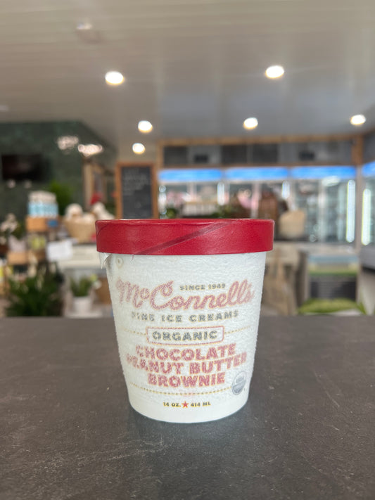 McConnells Fine Ice Creams - Chocolate Peanut Butter Brownie