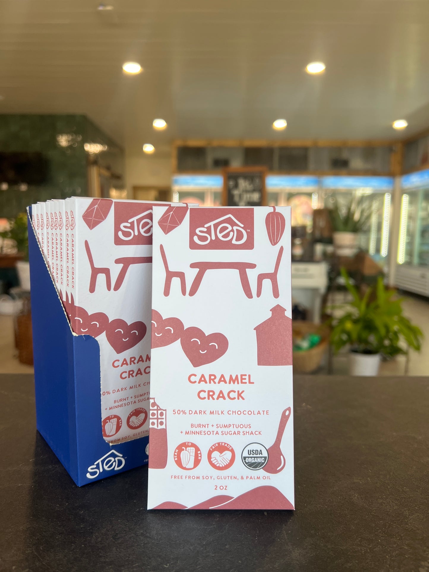 Sted Carmel Crack Full Size Chocolate Bar