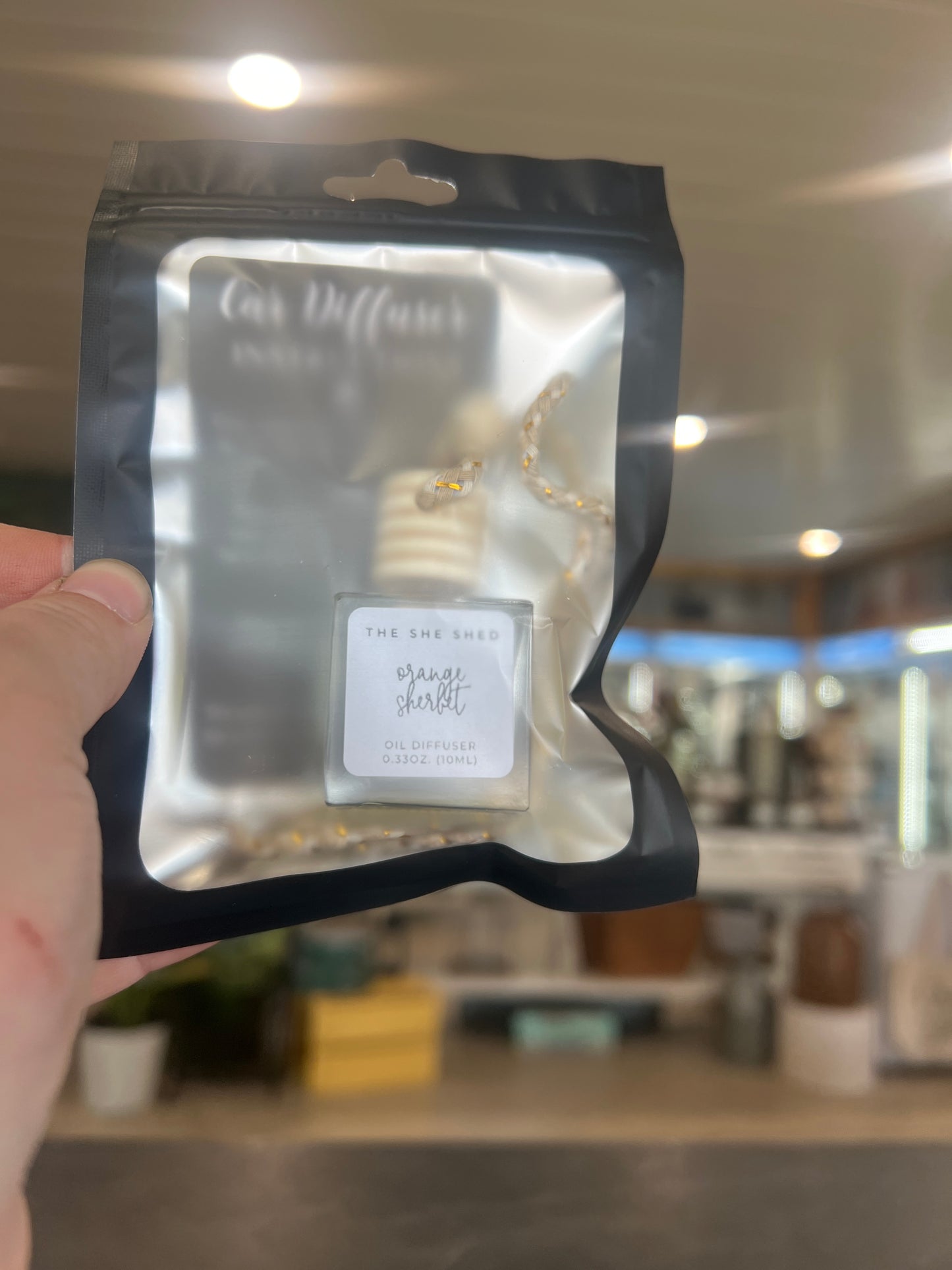She Shed Co. Car Diffuser - Orange Sherbet