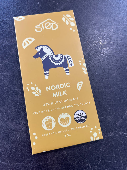 Sted Nordic Milk Full Size Chocolate Bar