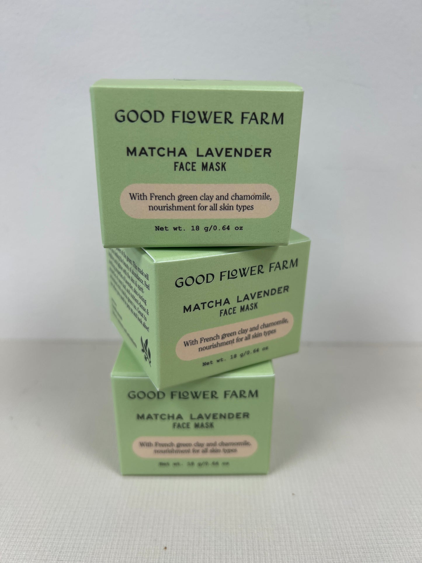 Good Flower Farm Face Mask Matcha Lavender