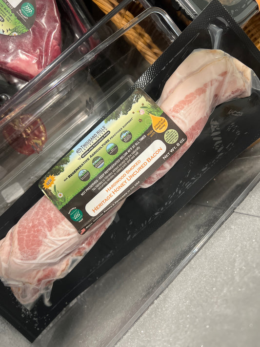 TH Uncured Heritage Honey Bacon Frozen