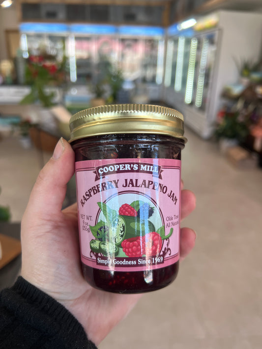 Cooper’s Mill Raspberry Jalapeno Jam