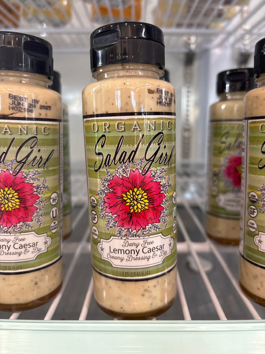 Salad Girl Organic Dressing Lemony Caesar