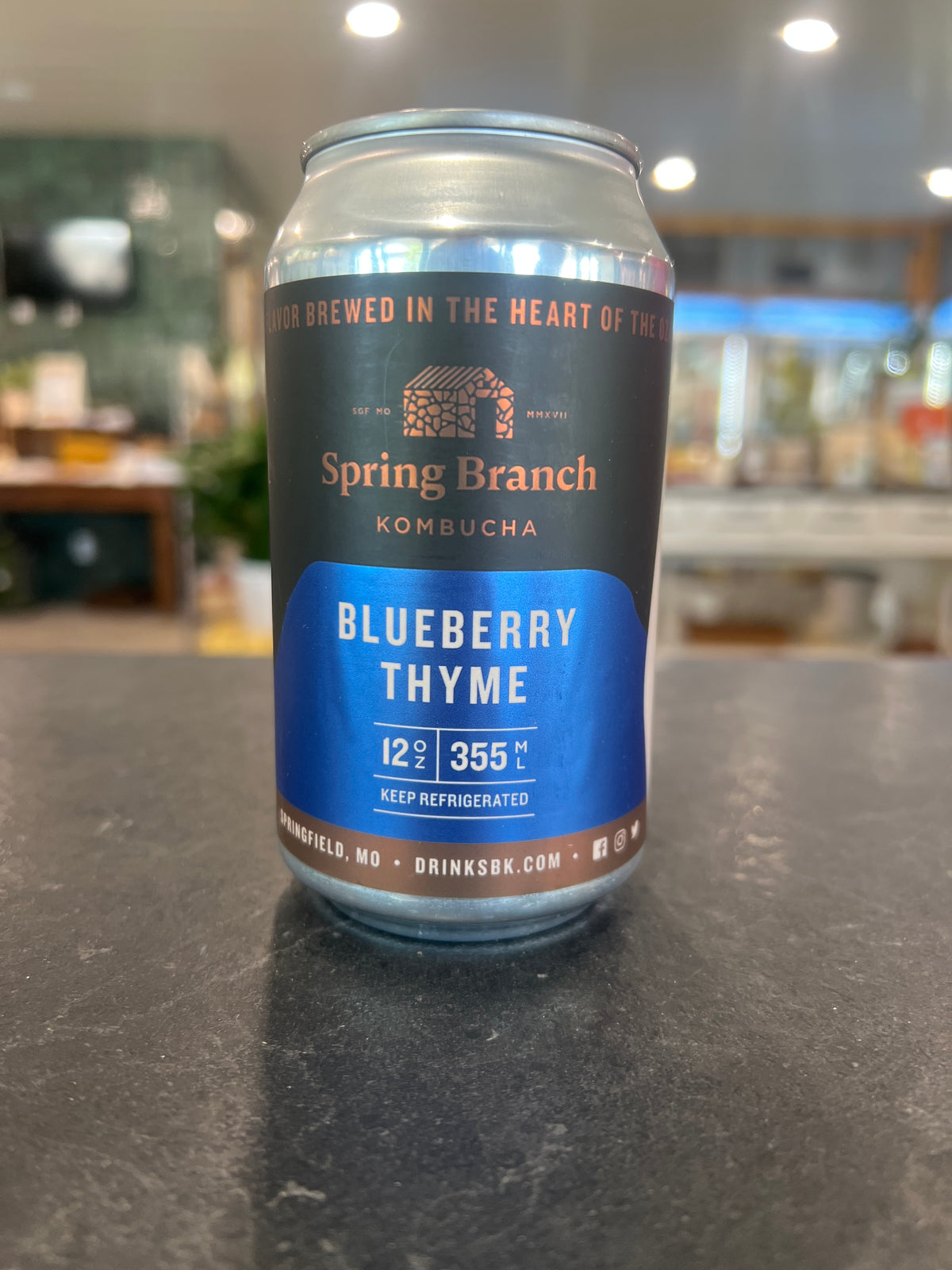 Spring Branch Kombucha - Blueberry Thyme