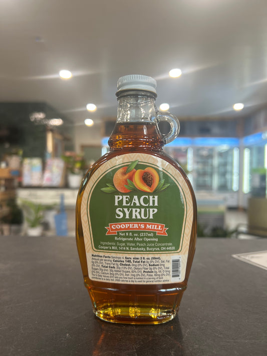 Coopers Mill Peach Syrup