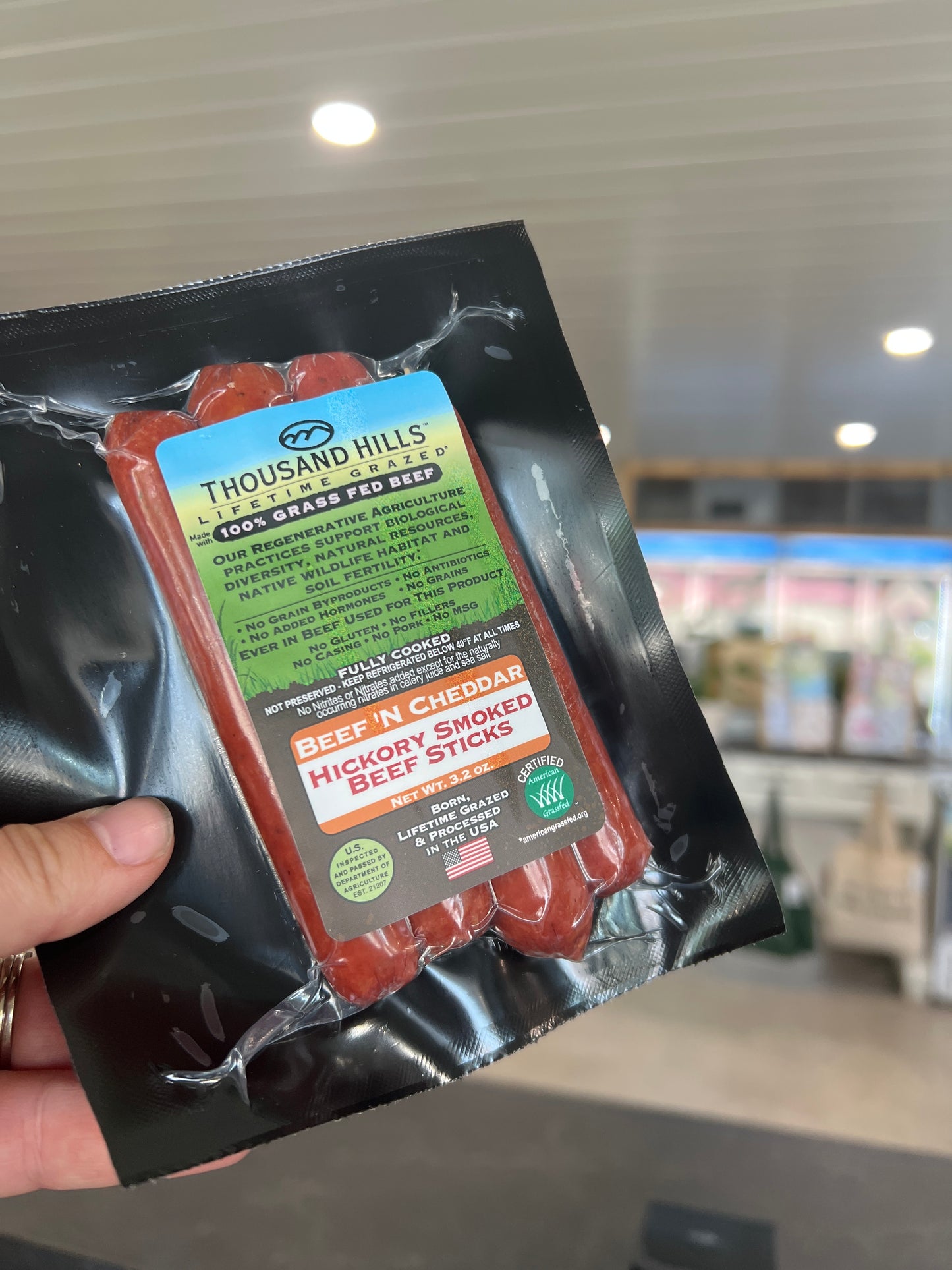 TH Beef N’ Cheddar Beef Sticks