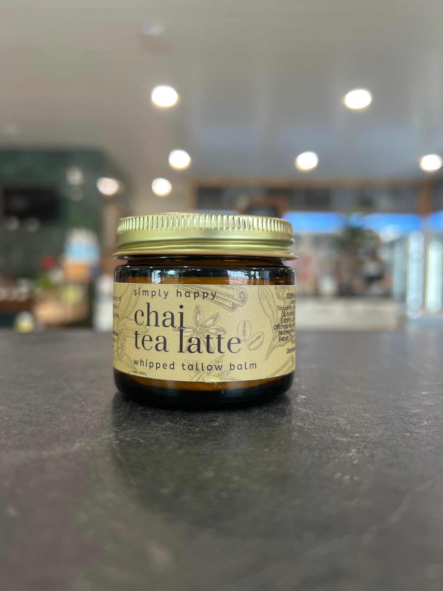 Simply Happy Chai Tea Latte Whipped Tallow