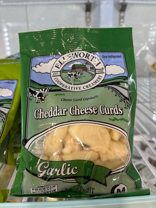 Ellsworth Co-op Creamery Garlic Cheddar Cheese Curds