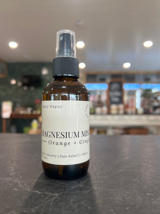 Simply Happy Magnesium Mist Orange + Ginger